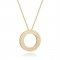 Cartier Love Necklace Set In Yellow Gold With Diamonds