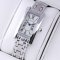 Cartier Tank Americaine small watch replica 18K white gold W26019L1
