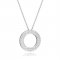 Cartier Love Necklace Set In White Gold With Diamonds