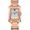 Cartier Tank Anglaise extra large diamond watch for men WJTA0005 18K pink gold