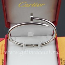 Fake Cartier Juste Un Clou Bracelet White Gold B6037615