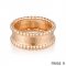 Van Cleef Arpels Perlee Signature Ring in Pink Gold