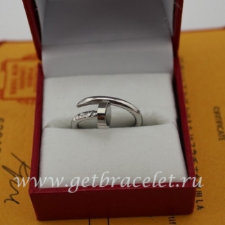 Cheap Cartier Juste Un Clou Ring White Gold B4092400