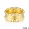 Van Cleef Arpels Perlee Signature Ring in Yellow Gold