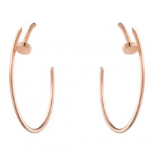 Replica Cartier Juste Un Clou Earring 18K Pink Gold B8301211