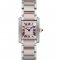Cartier Tank Francaise womens watch W51007Q4 two-tone pink gold and steel