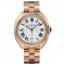 Cle de Cartier Watch 40mm 18K pink gold replica watch for men WGCL0002