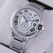 Ballon Bleu de Cartier W6920011 two timezone GMT large watch replica stainless steel