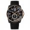 Calibre de Cartier Diver replica watch W2CA0004 ADLC steel and pink gold black rubber strap