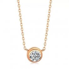 Diamants Legers De Cartier Necklace, Small Model Pink Gold, Diamond B7215700