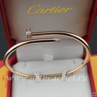 Cheap Cartier Juste Un Clou Bracelet Pink Gold Diamonds B6039015