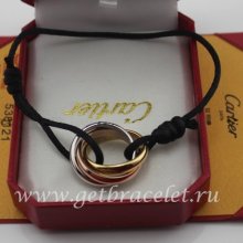 Replica Cartier Trinity Bracelet 3-Gold B6016700