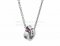 Copy BVLGARI BVLGARI Necklace with White Gold with Amethysts and Pink Tourmalines