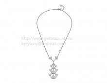 Replica Bvlgari Divas' Dream White Gold Necklace with Pave Diamonds