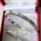 2017 New Cartier Love Bracelet SM White Gold With Diamonds N6710817