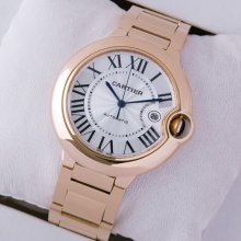Ballon Bleu de Cartier W69006Z2 large automatic watch replica 18K pink gold