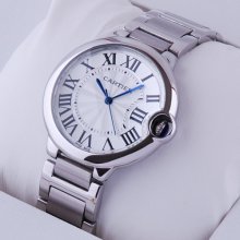 Ballon Bleu de Cartier medium quartz watch W69011Z4 replica stainless steel