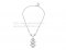 Replica Bvlgari Divas' Dream White Gold Necklace with Pave Diamonds