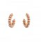 Copy Clash de Cartier Earring Pink Gold With Diamonds N8515173
