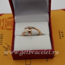 Replica Cartier Juste Un Clou Ring Pink Gold B4092500