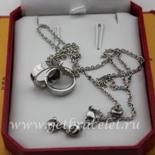Replica Cartier Love Necklace White Gold B7212500