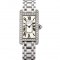 Cartier Tank Americaine diamond small 18K white gold watch for women WB7073L1
