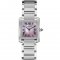 Cartier Tank Francaise womens steel watch W51028Q3 pink mother of pearl dial